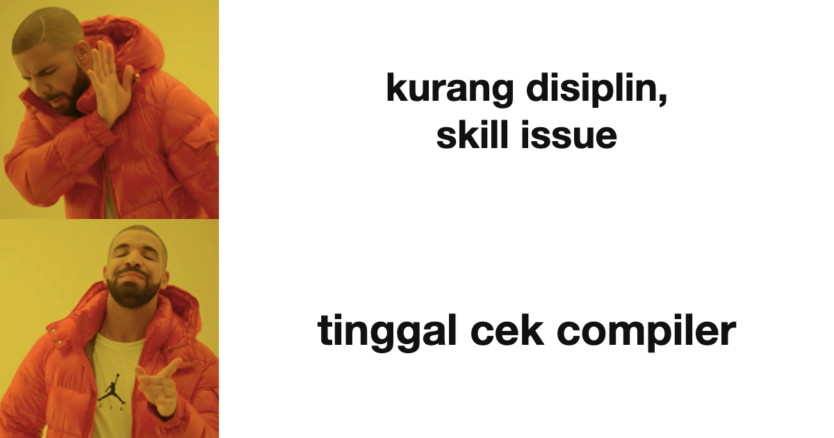 Jangan Tuker Tooling Dengan Disiplin